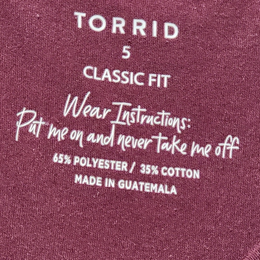 Torrid V Neck - Picture 2 of 3